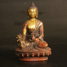 Load image into Gallery viewer, Rare Tibetan Brass Buddha Statues - The Buddha Decor