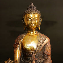 Load image into Gallery viewer, Rare Tibetan Brass Buddha Statues - The Buddha Decor